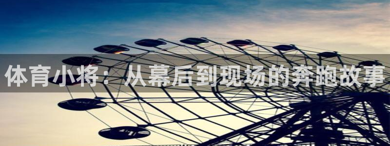 体育小将：从幕后到现场的奔跑故事
